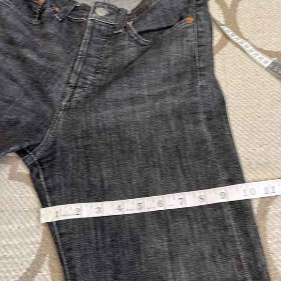 Levi's Premium WEDGIE STRAIGHT FIT WOMEN'S JEANS raw hems button fly - Picture 6 of 17